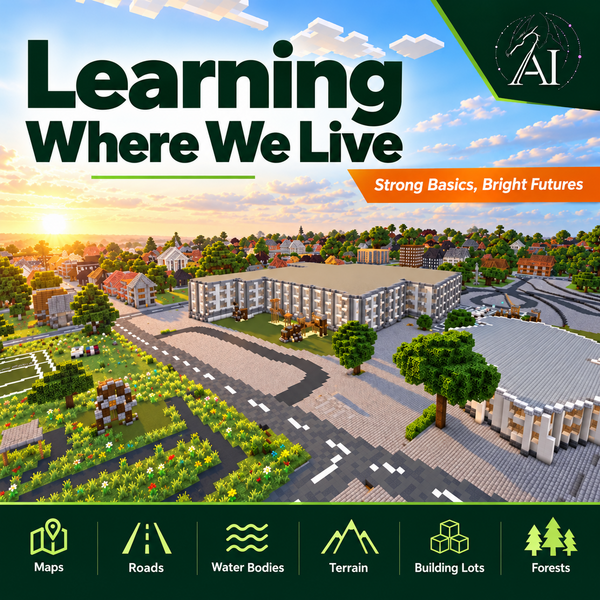 Learning Where We Live Anglophone EAST Collection for use with Minecraft Education cover